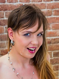 Impure legal age teenager acquires cum on her face