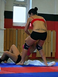 Kerry and Mira Cuckold on 21Sextury.Com - NudeFightClub presents Kerry vs Mira Cuckold